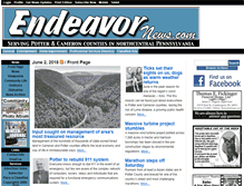 Tablet Screenshot of endeavornews.com